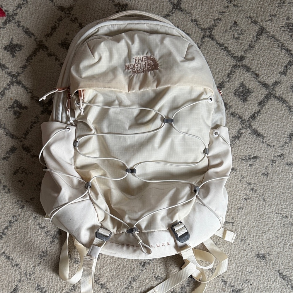 The North Face Off-White Backpack